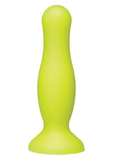 Doc Johnson American Pop Mode 4 inch Anal Plug Yellow Butt Plugs